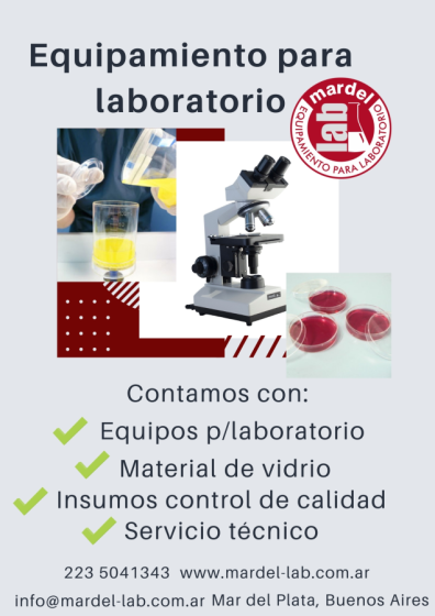 EQUIPAMIENTO DE LABORATORIO